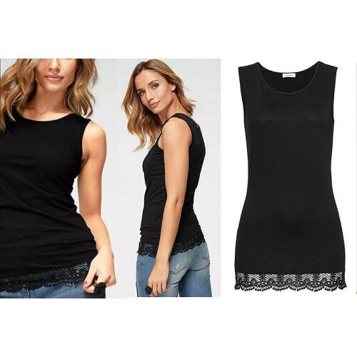 Pitsilise alläärega topp firmalt Aniston*