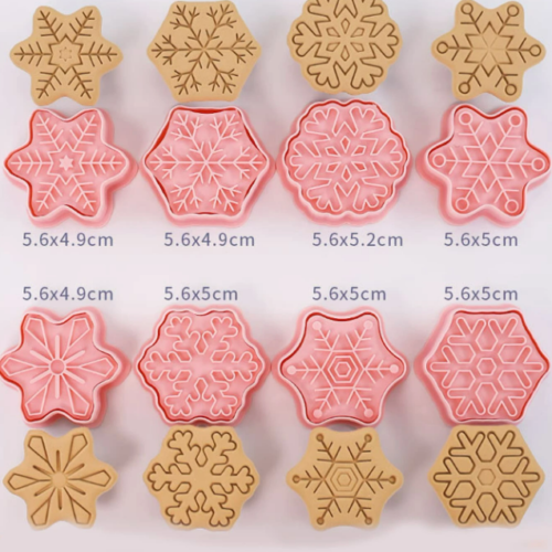 Jõuluküpsiste vormid 8tk*