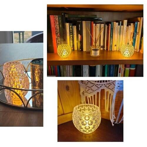 Super ilus LED küünal, komplektis 2tk*