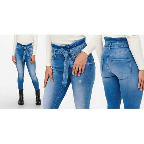 PAPERBAG stretšteksad firmalt Only*