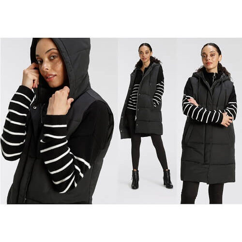 Pikk tepitud vest firmalt Bruno Banani*