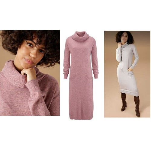 Pikk peenkootud kleit firmalt Aniston*