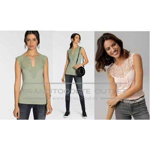 Naiselik roosa topp firmalt Melrose*