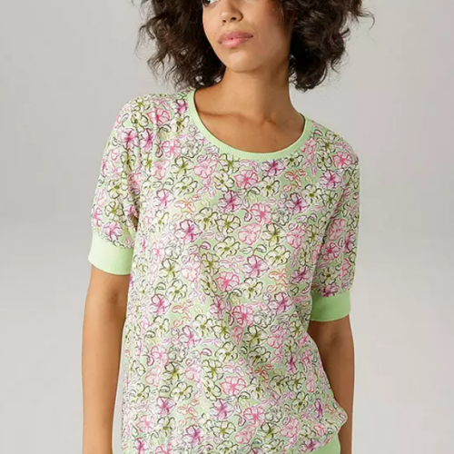 Ilusa mustriga pluus firmalt Aniston*