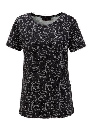 Kiisupiltidega t-särk firmalt Aniston*